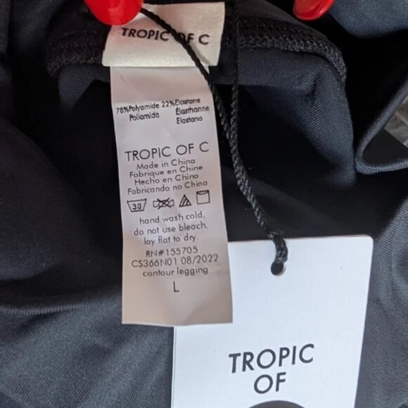 NWT Tropic of C | Contour Leggings In Black - Picture 7 of 10